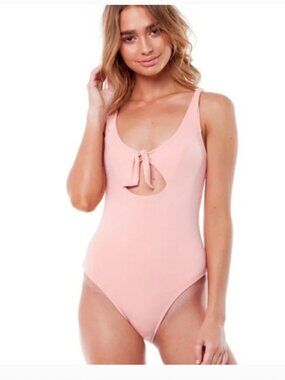 Rhythm. one piece swimsuit tie front Size S Feminine Summer Beach Vacation